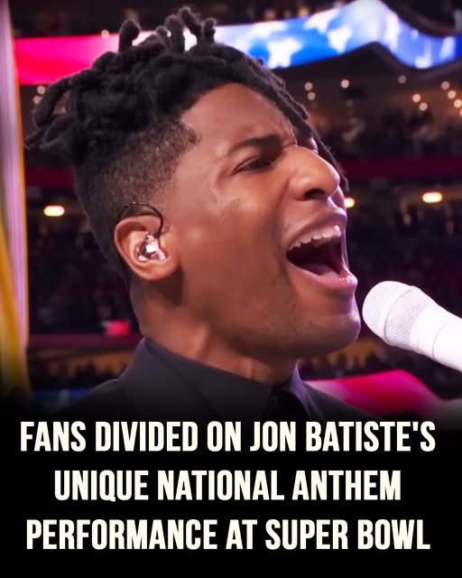 Fans divided on Jon Batiste’s unique National Anthem performance at Super Bowl