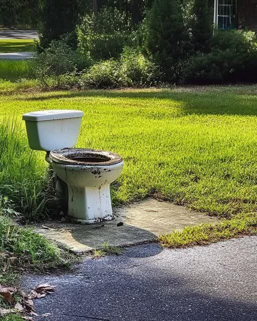 My Neighbor Installed a Toilet on My Lawn with a Note, ‘Flush Your Opinion Here,’ After I Asked Her Not to Sunbathe in Front of My Son’s Window