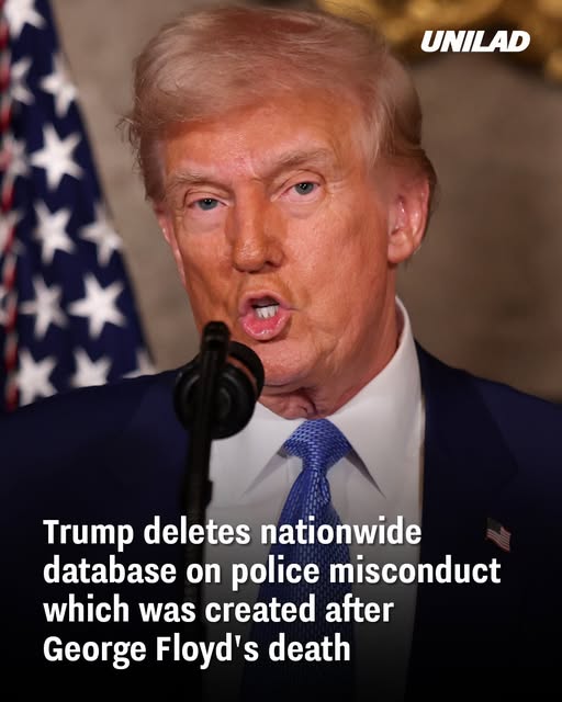 Trump deletes nationwide database on police misconduct which was created after George Floyd’s death