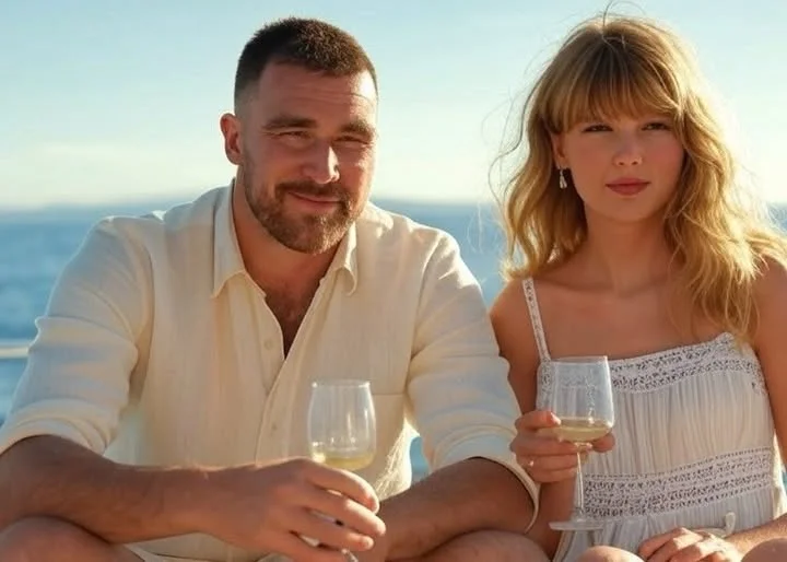 JUST IN: Travis Kelce and Taylor Swift Seen Savoring the Serenity of the Sea, Sipping Fine Wine on Luxurious Yacht in First Public Appearance Since Heartbreaking Super Bowl LIX Loss to the Philadelphia Eagles. Kelce Shares “Taking time to heal with the best company,”