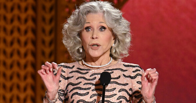 Jane Fonda ‘calls out Donald Trump’ during SAG award speech