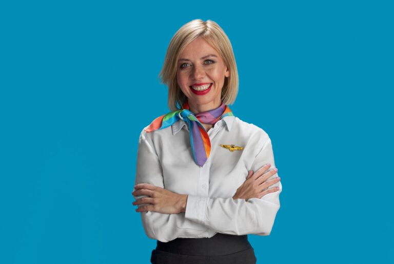 Here’s Why Cabin Crew Sits On Their Hands During Take Off and Landing