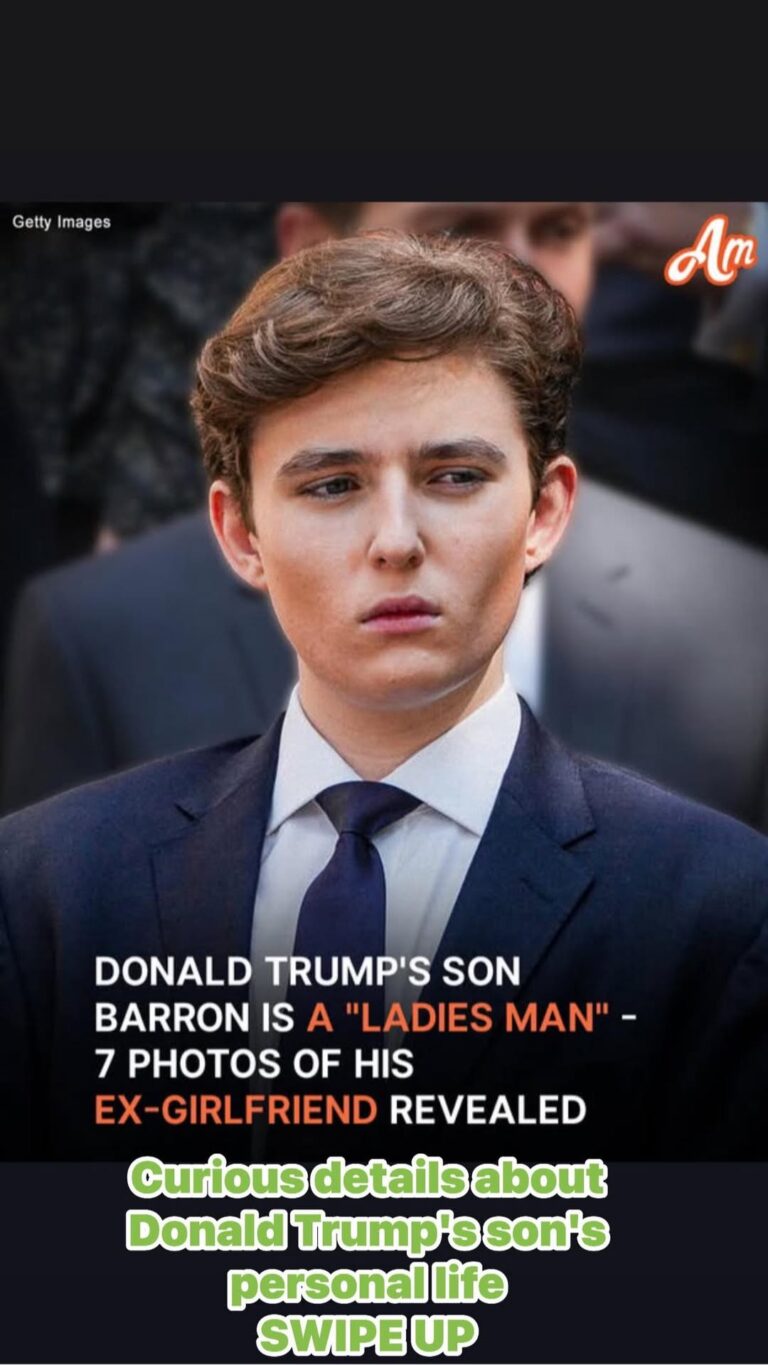 Donald Trump’s Son Barron Is a ‘Ladies Man’ – 7 Photos of His Alleged Ex-Girlfriend Revealed
