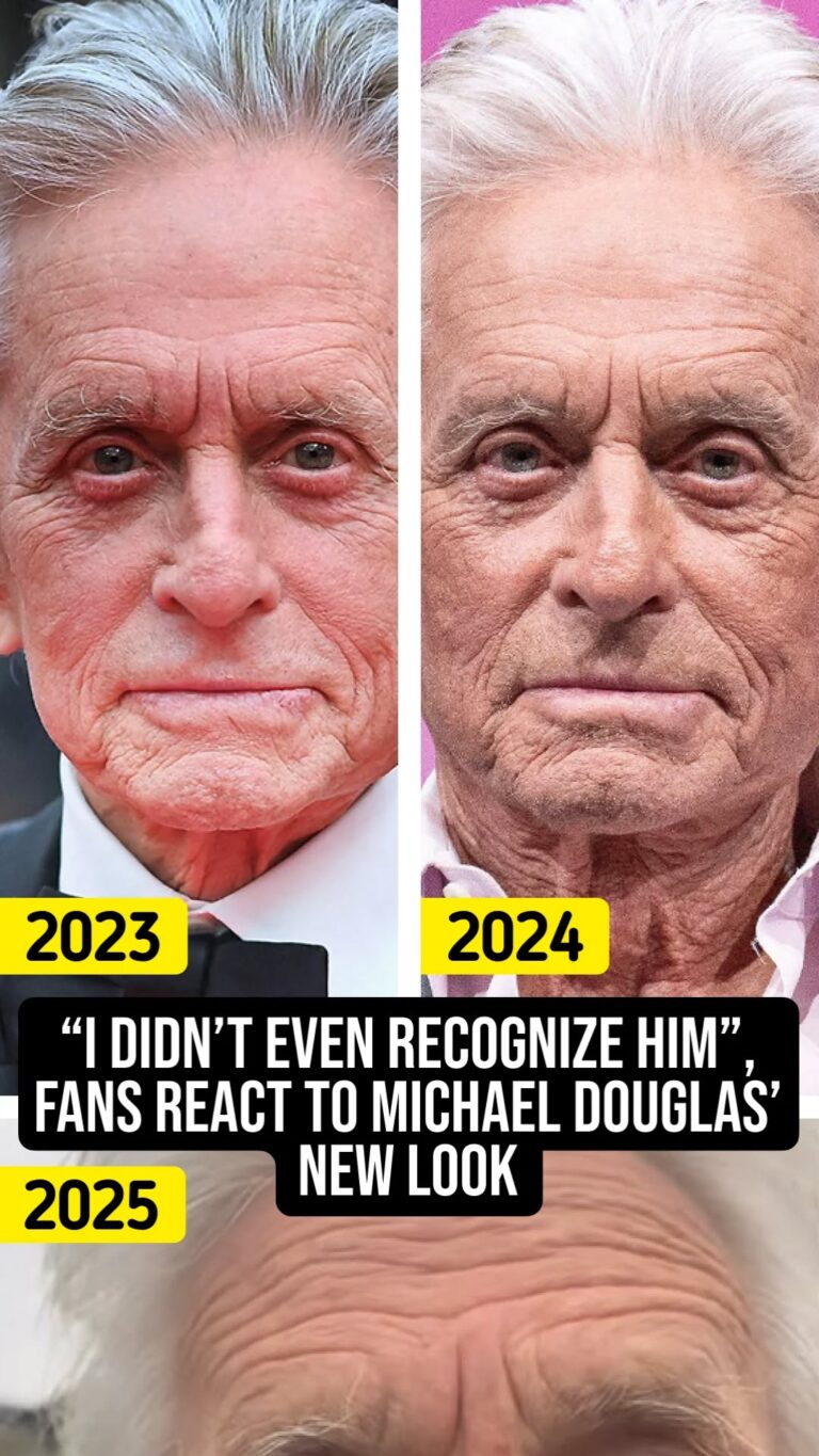 “I Didn’t Even Recognize Him”, Fans React To Michael Douglas’ New Look