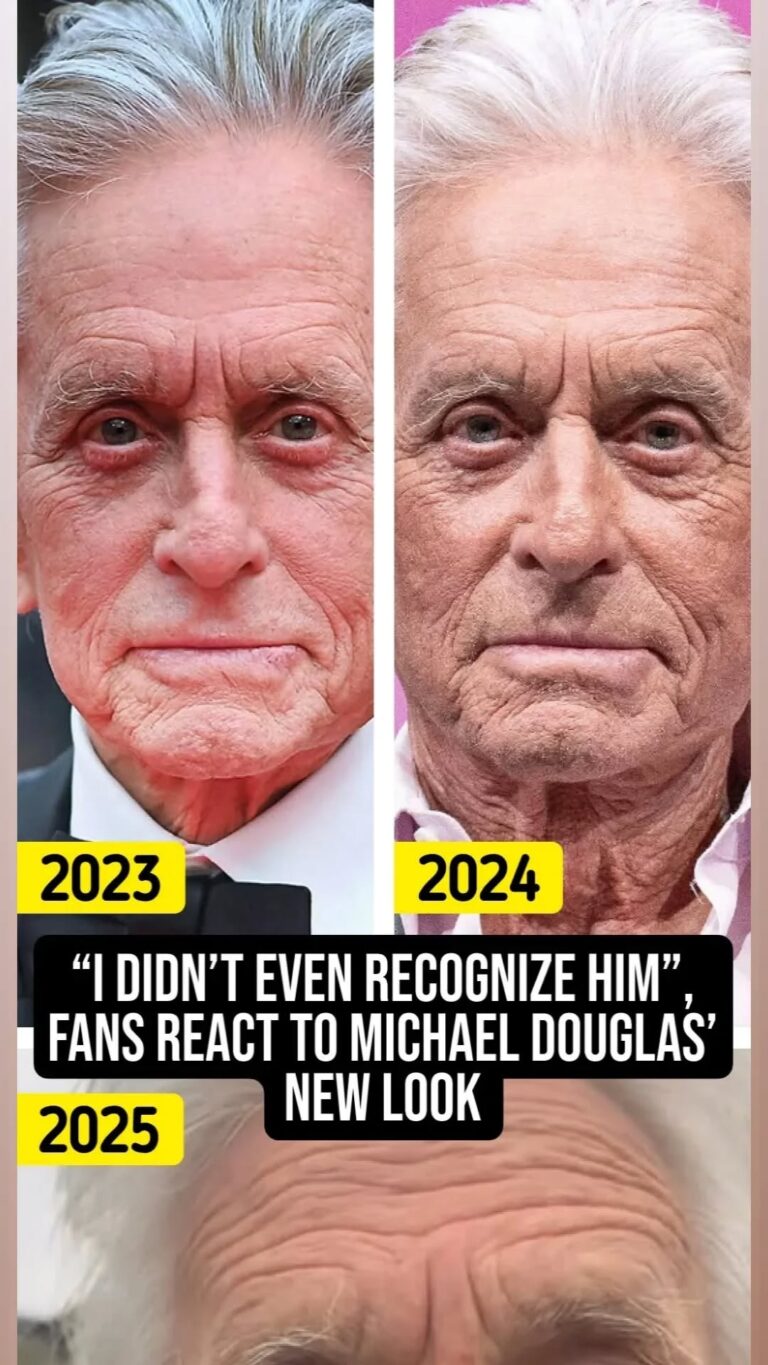 “I Didn’t Even Recognize Him”, Fans React To Michael Douglas’ New Look