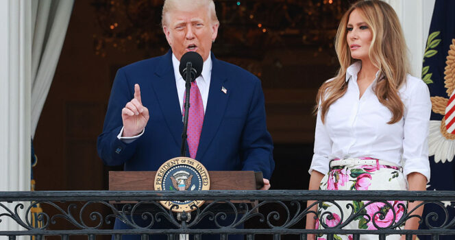 Melania Trump’s latest look sparks both applause and backlash